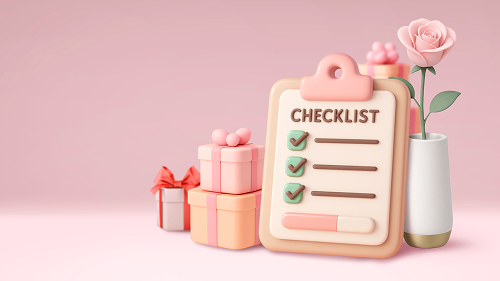 맞춤 체크리스트 자동 생성